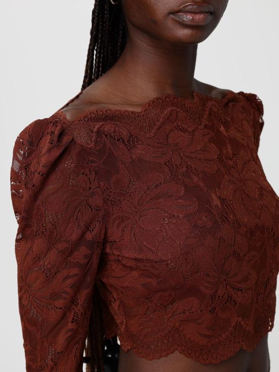 26SS 파코라반 블라우스 25HJTO845PA0170 P237 Brown - PACO RABANNE