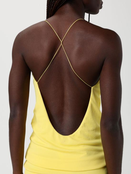 26SS 자크뮈스 롱 원피스 DRW00792AJ00253 250 Yellow - JACQUEMUS