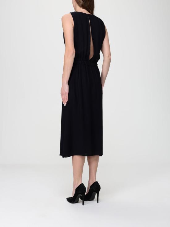 26SS 엘리자베타프랜치 롱 원피스 AB88461E2 110 Black - ELISABETTA FRANCHI