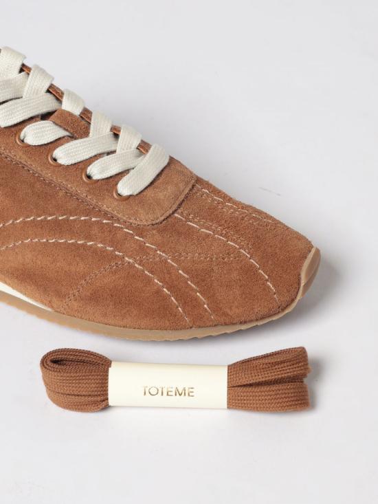 26SS 토템 스니커즈 262WAS0324LE0027 362 Earth - TOTEME