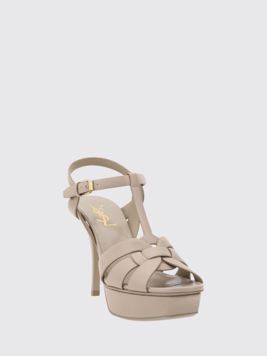 26SS 생로랑 트리뷰트 플랫폼 샌들 315490AAAAH 2721 Brown - SAINT LAURENT