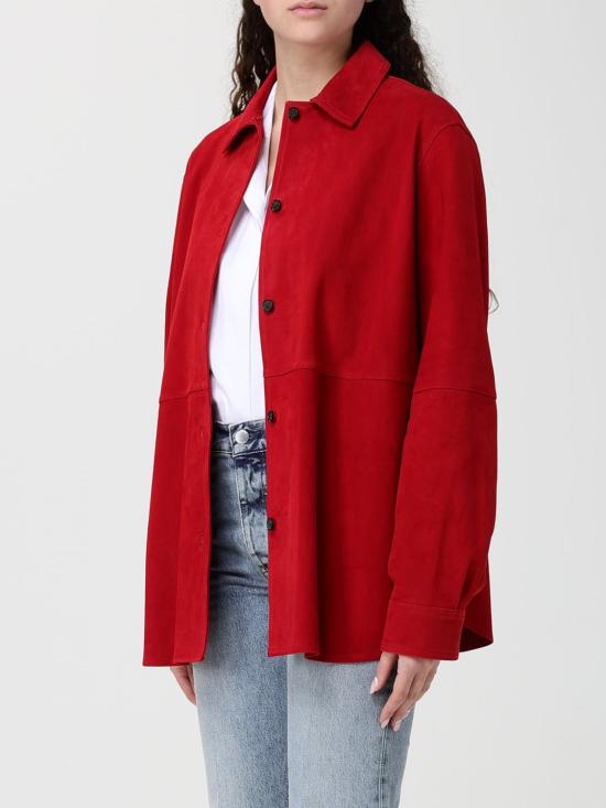 26SS 토템 자켓 261WRT0707LE0200 344 Red - TOTEME