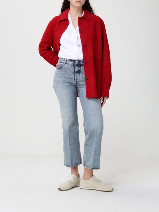 26SS 토템 자켓 261WRT0707LE0200 344 Red - TOTEME