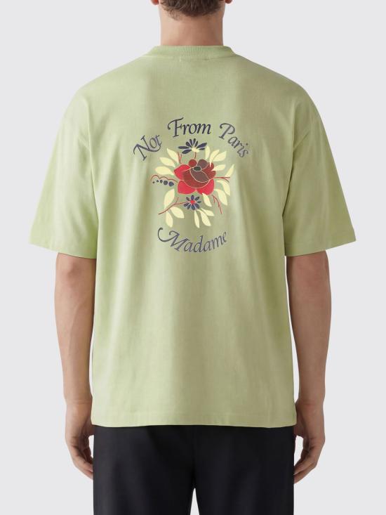 26SS 드롤드무슈 반팔 티셔츠 JTS210CO002 LOL Green - DROLE DE MONSIEUR