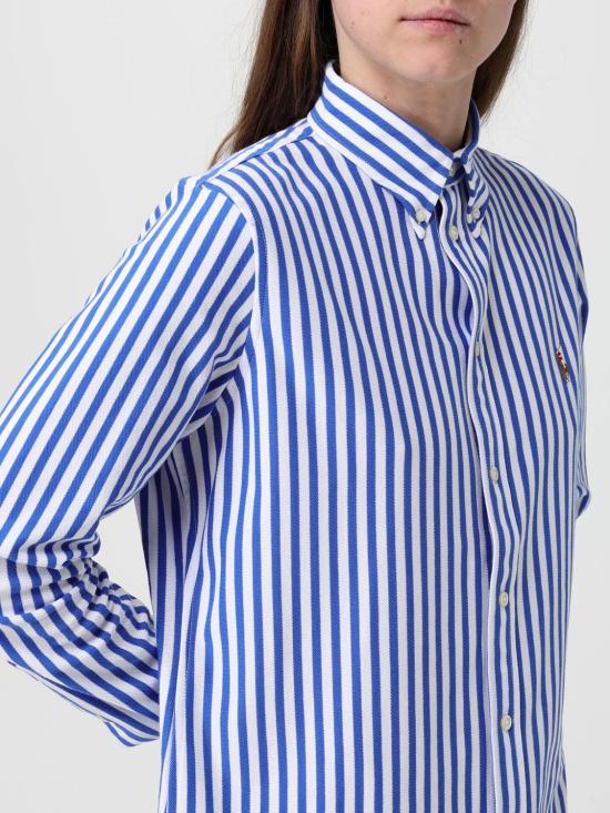 26SS 폴로 랄프로렌 클래식핏 스트라이프 셔츠 211910131 500 Blue - POLO RALPH LAUREN