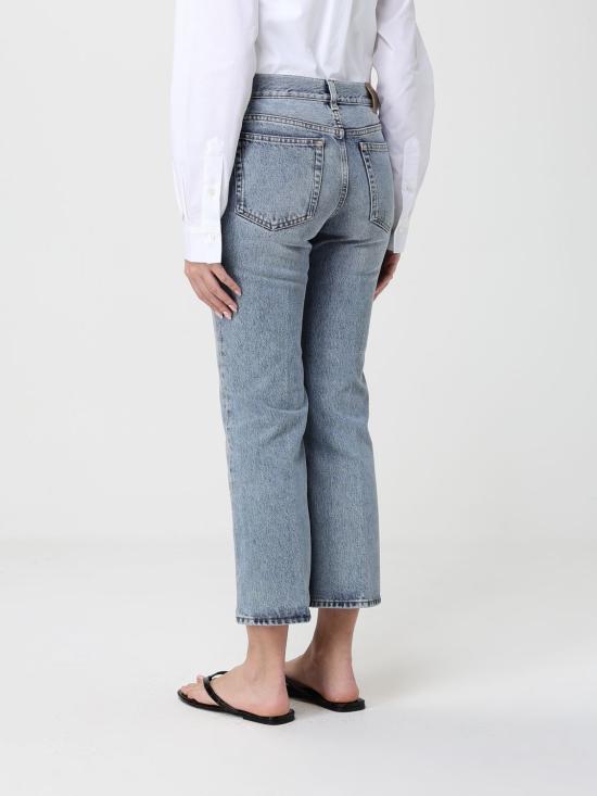 26SS 토템 데님 팬츠 262WRB0367FB0423 305 Gnawed Blue - TOTEME