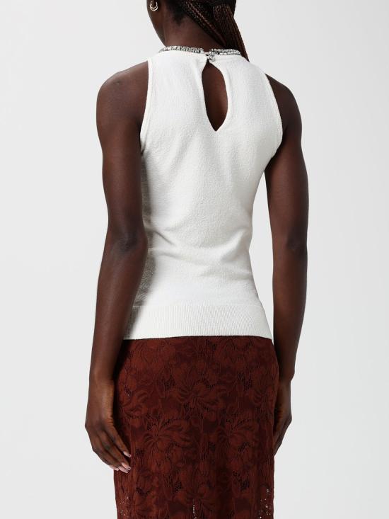 26SS 파코라반 민소매 티셔츠 26PMTO185ML0334 P255 Natural - PACO RABANNE