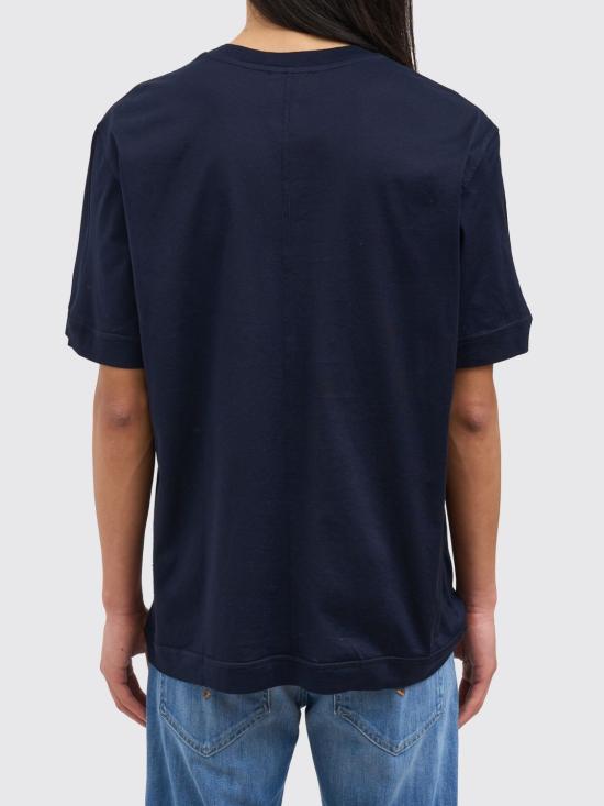 26SS 파올로페코라 반팔 티셔츠 F0224054 6685 Blue - PAOLO PECORA