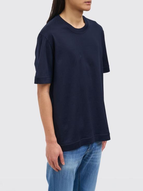 26SS 파올로페코라 반팔 티셔츠 F0224054 6685 Blue - PAOLO PECORA