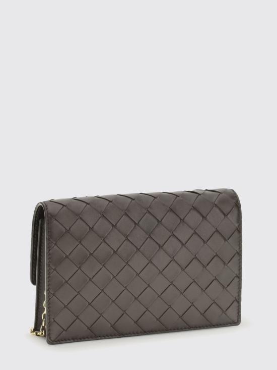 26SS 보테가베네타 안디아모 월렛 온 체인백 844107VCPP2 2190 Brown - BOTTEGA VENETA