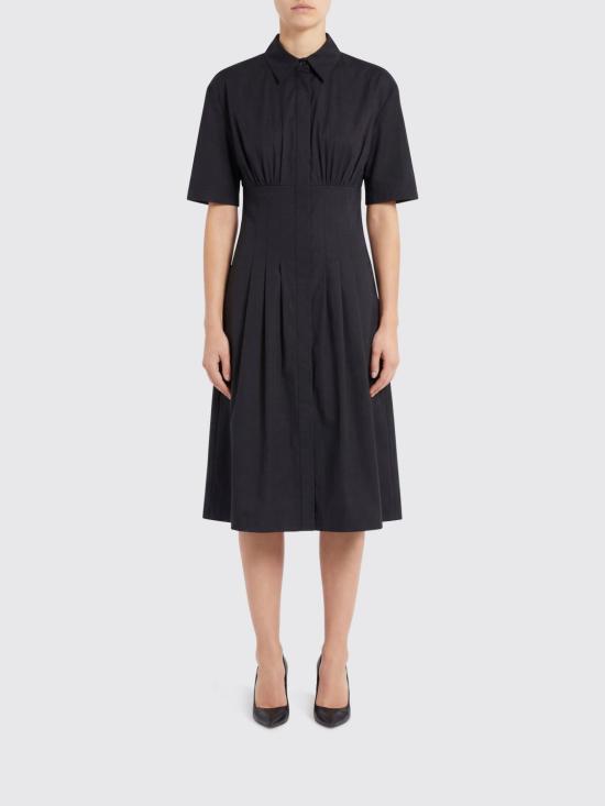 26SS 세미쿠튀르 롱 원피스 Y6SK34 Y69 Black