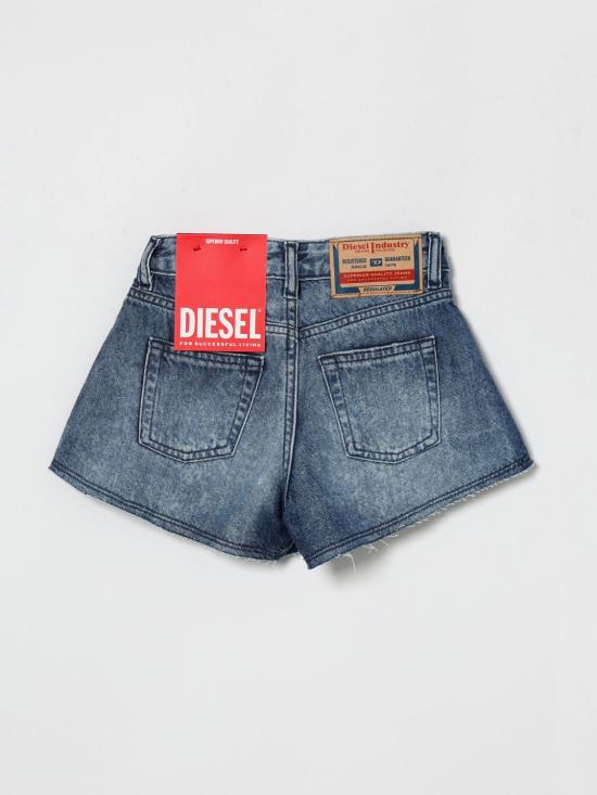 26SS [키즈] 디젤 쇼츠/버뮤다 J02558KXBSV K01 Blue - DIESEL