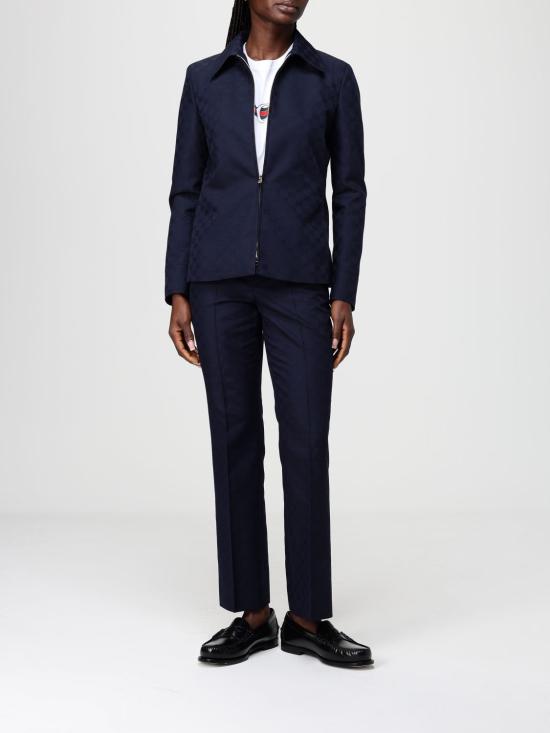 26SS 구찌 스트레이트 팬츠 846532ZAQXT 4474 Blue - GUCCI