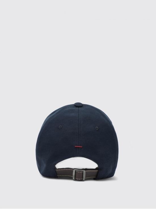 26SS 브루넬로 쿠치넬리 로고 자수 베이스볼 캡 M252D9850 CKL84 Navy - BRUNELLO CUCINELLI