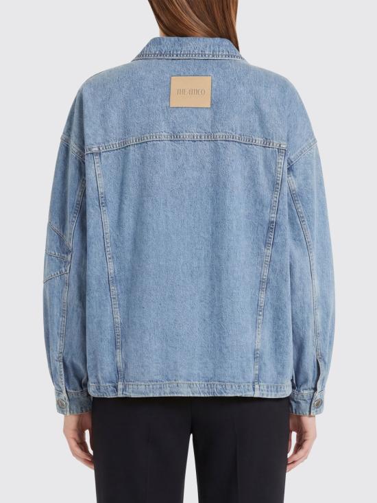 26SS 디 아티코 데님 자켓 260WCB00105DDD116AA 024 Gnawed Blue - THE ATTICO