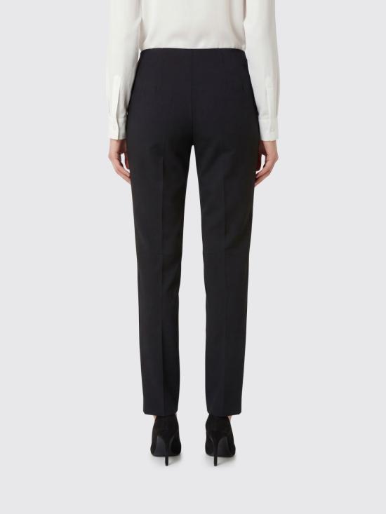 26SS 세미쿠튀르 스트레이트 팬츠 Y6SI26 Y69 Black - SEMI-COUTURE