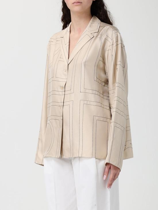 26SS 토템 셔츠 213755707 926 Ivory - TOTEME