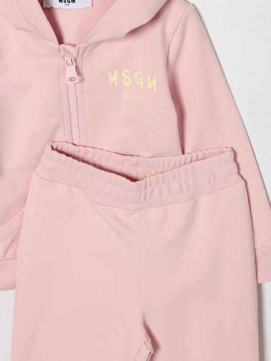 26SS [키즈] 엠에스지엠 오버롤 S6MSUNSF265 MS076 Pink - MSGM