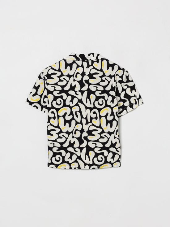 26SS [키즈] 엠에스지엠 셔츠 S6MSJBSI256 110 Black - MSGM