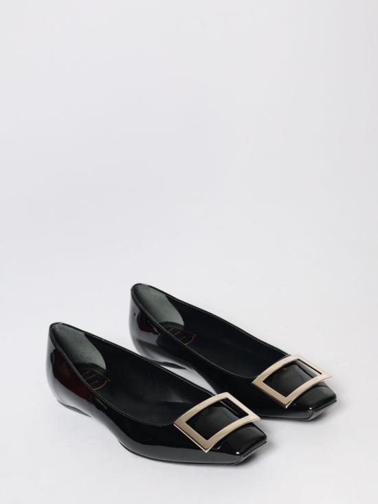26SS 로저비비에 플랫 슈즈 RVW40415280D1P B999 Black - ROGER VIVIER
