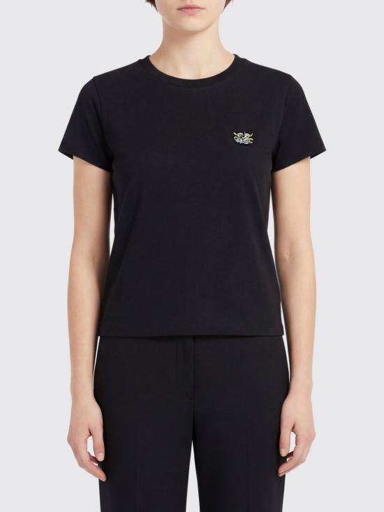 26SS 겐조 반팔 티셔츠 FG52TS2164SO 99J Black