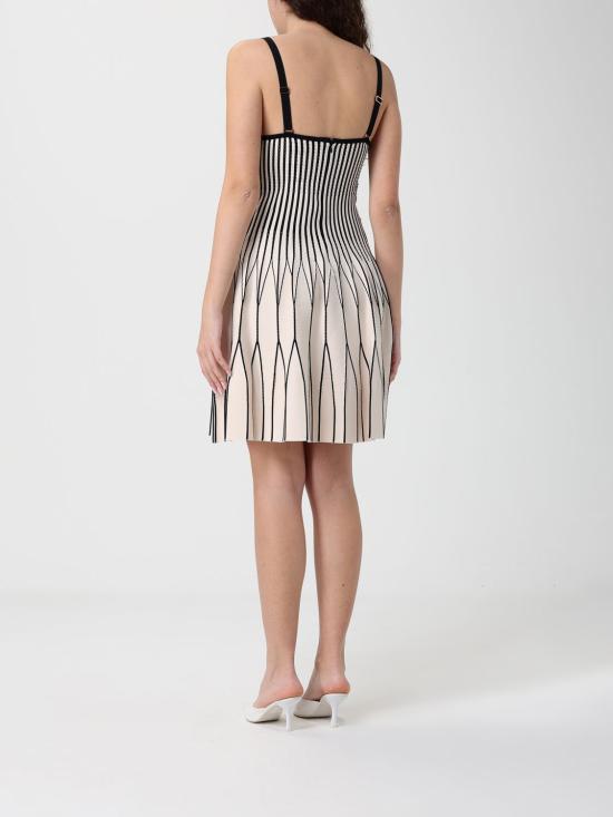 26SS 엘리자베타프랜치 롱 원피스 AM27S62E2 E84 Butter - ELISABETTA FRANCHI