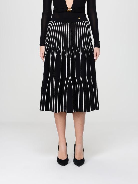 26SS 엘리자베타프랜치 미디 스커트 GK31S62E2 685 Black