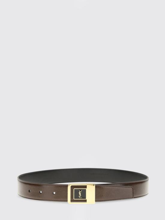26SS 생로랑 레귤러 벨트 732556AAFMH 2900 Kaki - SAINT LAURENT
