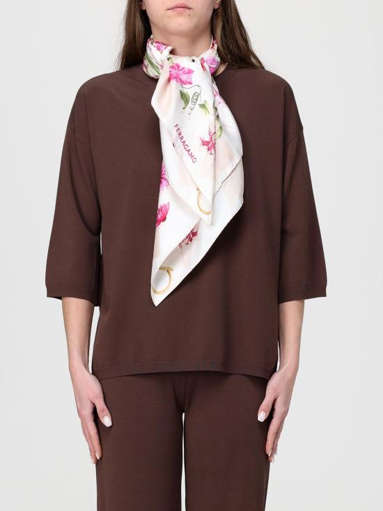 26SS 살바토레 페라가모 머플러/스카프 310225 789918 004 Pink - SALVATORE FERRAGAMO