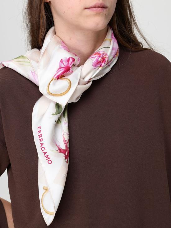 26SS 살바토레 페라가모 머플러/스카프 310225 789918 004 Pink - SALVATORE FERRAGAMO