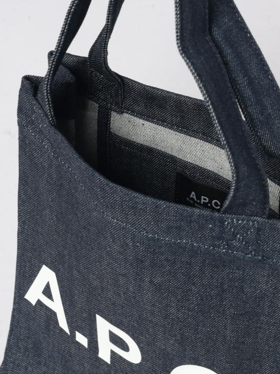 26SS 아페쎄 니논 데님 숄더백 COHIZM67048 IAI Blue - A.P.C.