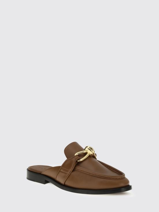 26SS 보테가베네타 ASTAIRE 아스테어 오픈백 로퍼 817519V5DZ0 2591 Brown - BOTTEGA VENETA