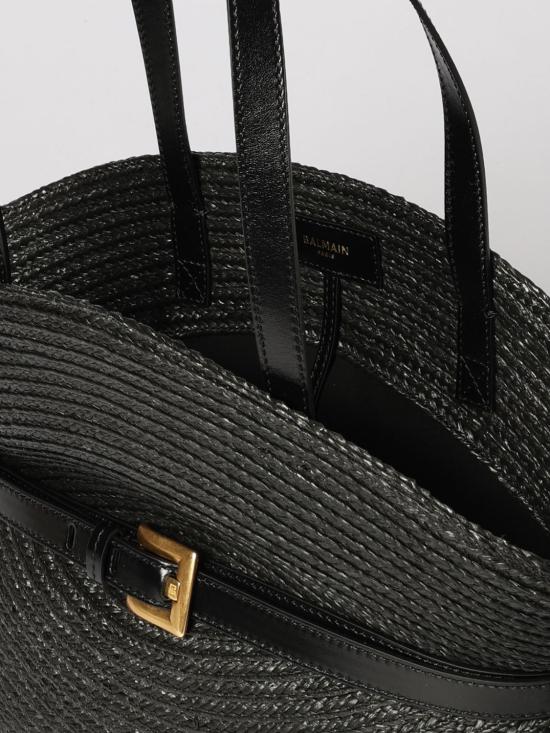 26SS 발망 숄더백 GN1DQ023TFRF 0PA Black - BALMAIN