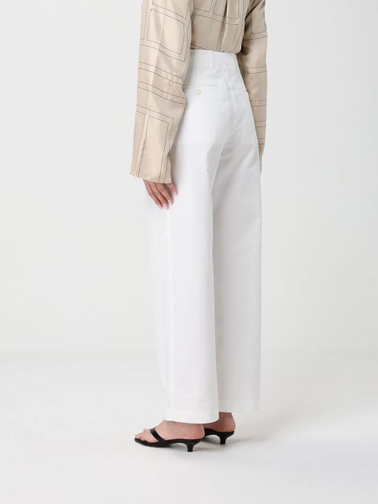 26SS 토템 팬츠 242WRB1641FB0103 047 White - TOTEME