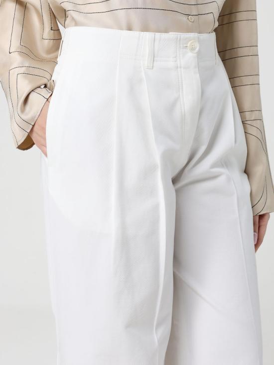26SS 토템 팬츠 242WRB1641FB0103 047 White - TOTEME
