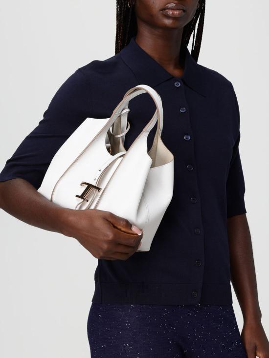 26SS 토즈 T 타임리스 미니 토트백 XBWTSBA9100Q8E B015 White - TODS