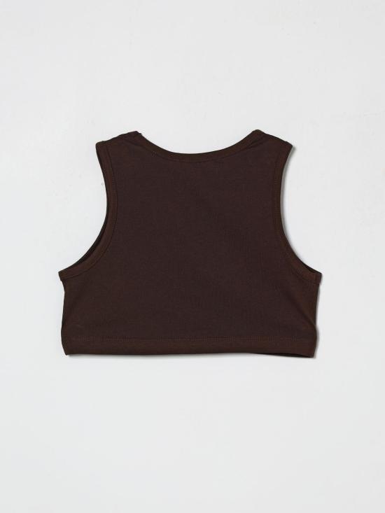 26SS [키즈] 엠에스지엠 티셔츠 S6MSJGTO011 943 Brown - MSGM