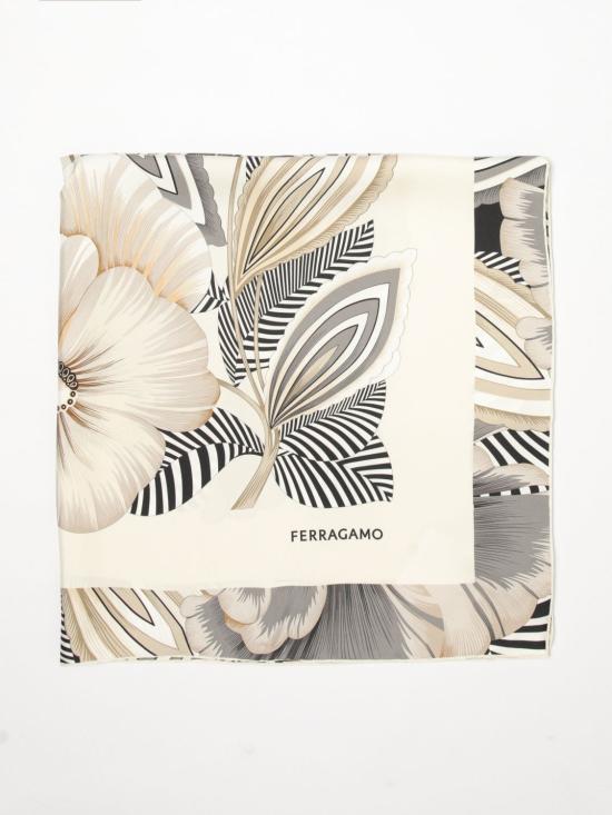 26SS 살바토레 페라가모 머플러/스카프 310227 789958 001 Ivory