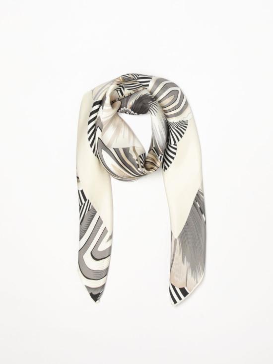 26SS 살바토레 페라가모 머플러/스카프 310227 789958 001 Ivory - SALVATORE FERRAGAMO