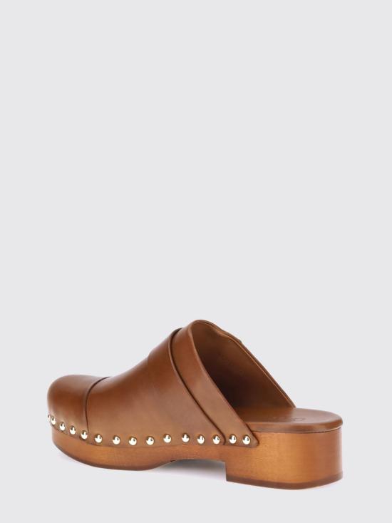 26SS 끌로에 뮬/슬리퍼 CH25A12ZLT 27T Brown - CHLOE