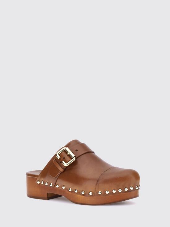 26SS 끌로에 뮬/슬리퍼 CH25A12ZLT 27T Brown - CHLOE