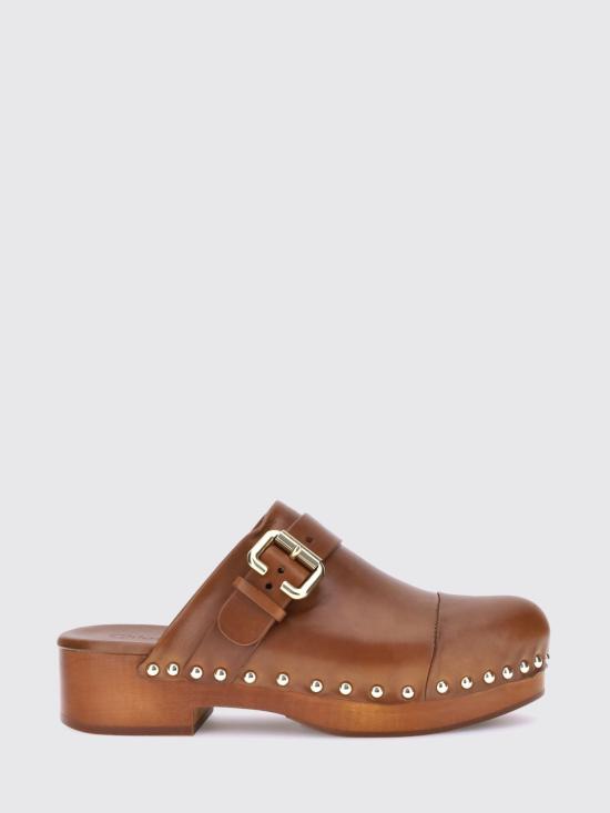 26SS 끌로에 뮬/슬리퍼 CH25A12ZLT 27T Brown