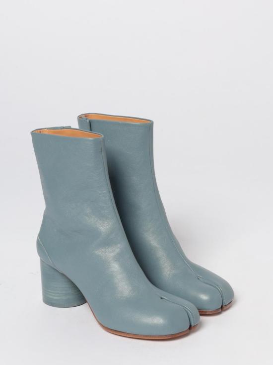 26SS 마르지엘라 타비 빈티지 레더 부츠 S58WU0246P3753 T6317 Blue - MAISON MARGIELA