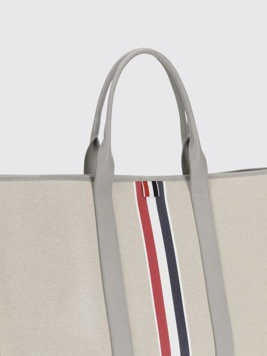 26SS 톰브라운 토트백 UAG261AF0492 055 Grey - THOM BROWNE