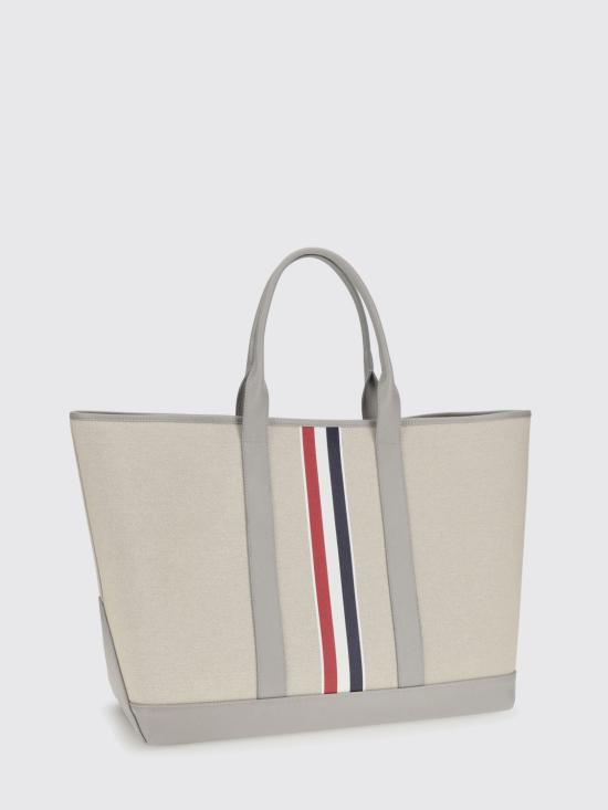 26SS 톰브라운 토트백 UAG261AF0492 055 Grey - THOM BROWNE