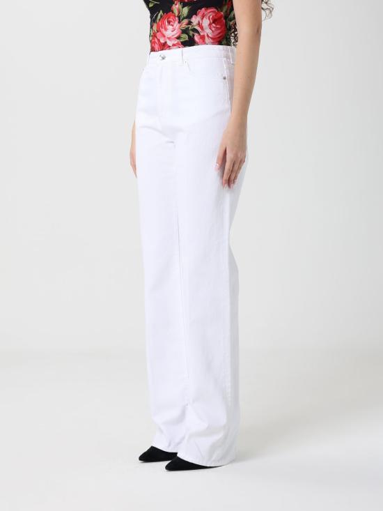 26SS 돌체앤가바나 스트레이트 팬츠 FTC69DG8OT6 S9001 White - DOLCE & GABBANA