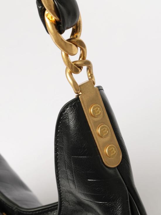 26SS 발망 숄더백 GN1BT929LETF 0PA Black - BALMAIN