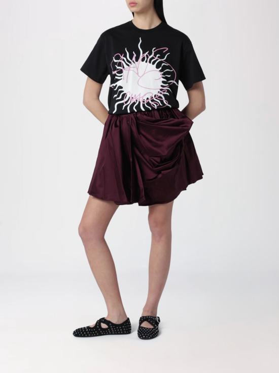 26SS 비비안웨스트우드 반팔 티셔츠 3G01004VJ001M N401 Black - VIVIENNE WESTWOOD