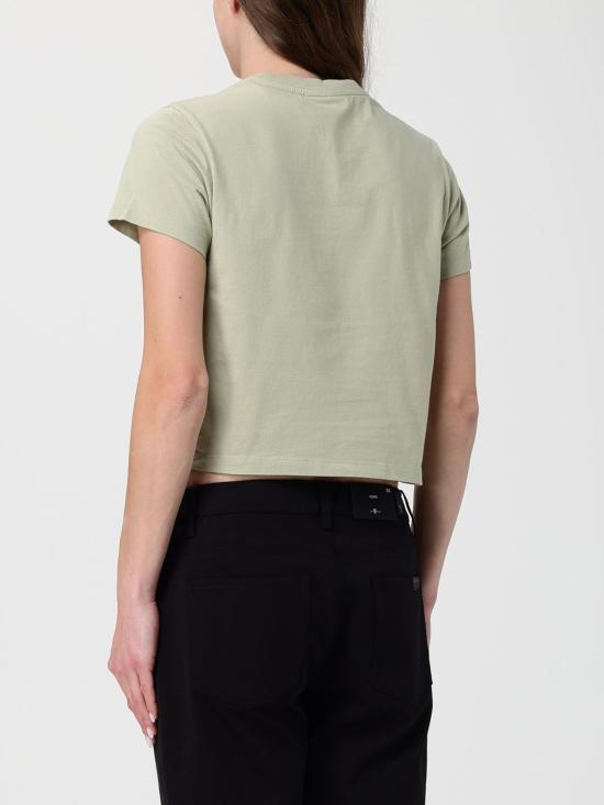 26SS 메종키츠네 드레스드 폭스 베이비 티셔츠 QW00113KJ7026 0451 Green - MAISON KITSUNE