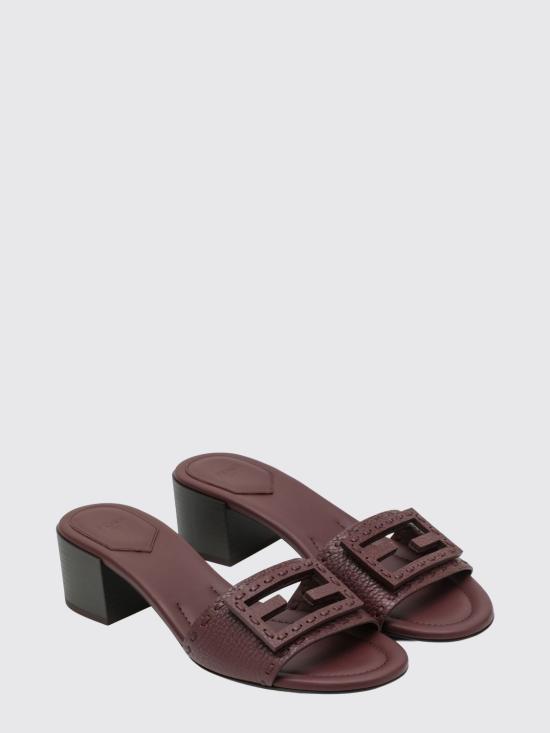 26SS 펜디 힐/펌프스 8R8862AQY2 F1TZ9 Burgundy - FENDI